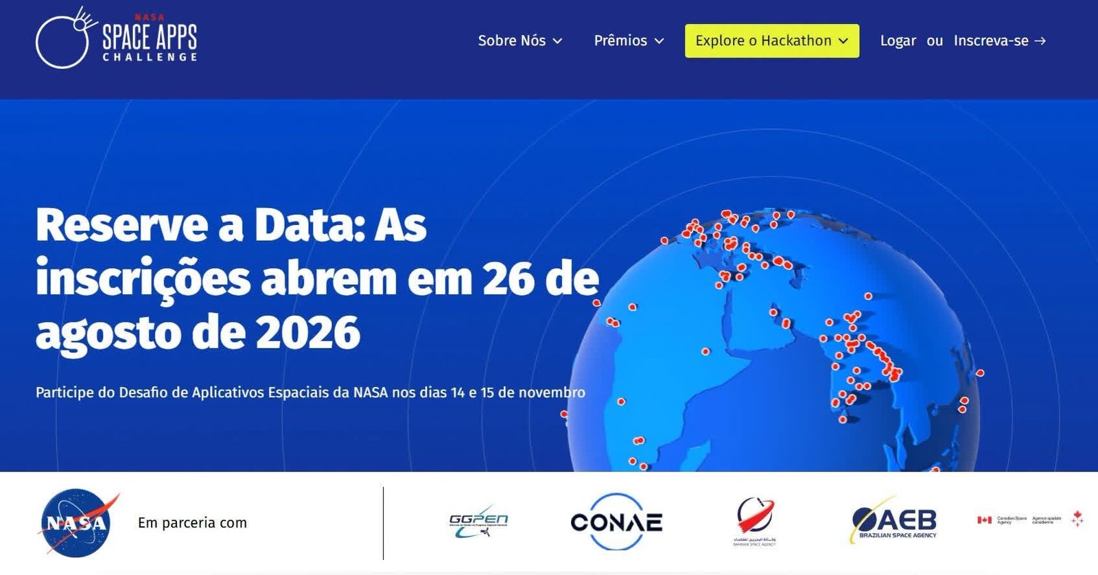 Angola junta-se às agências espaciais parceiras da NASA no Space Apps Challenge 2026