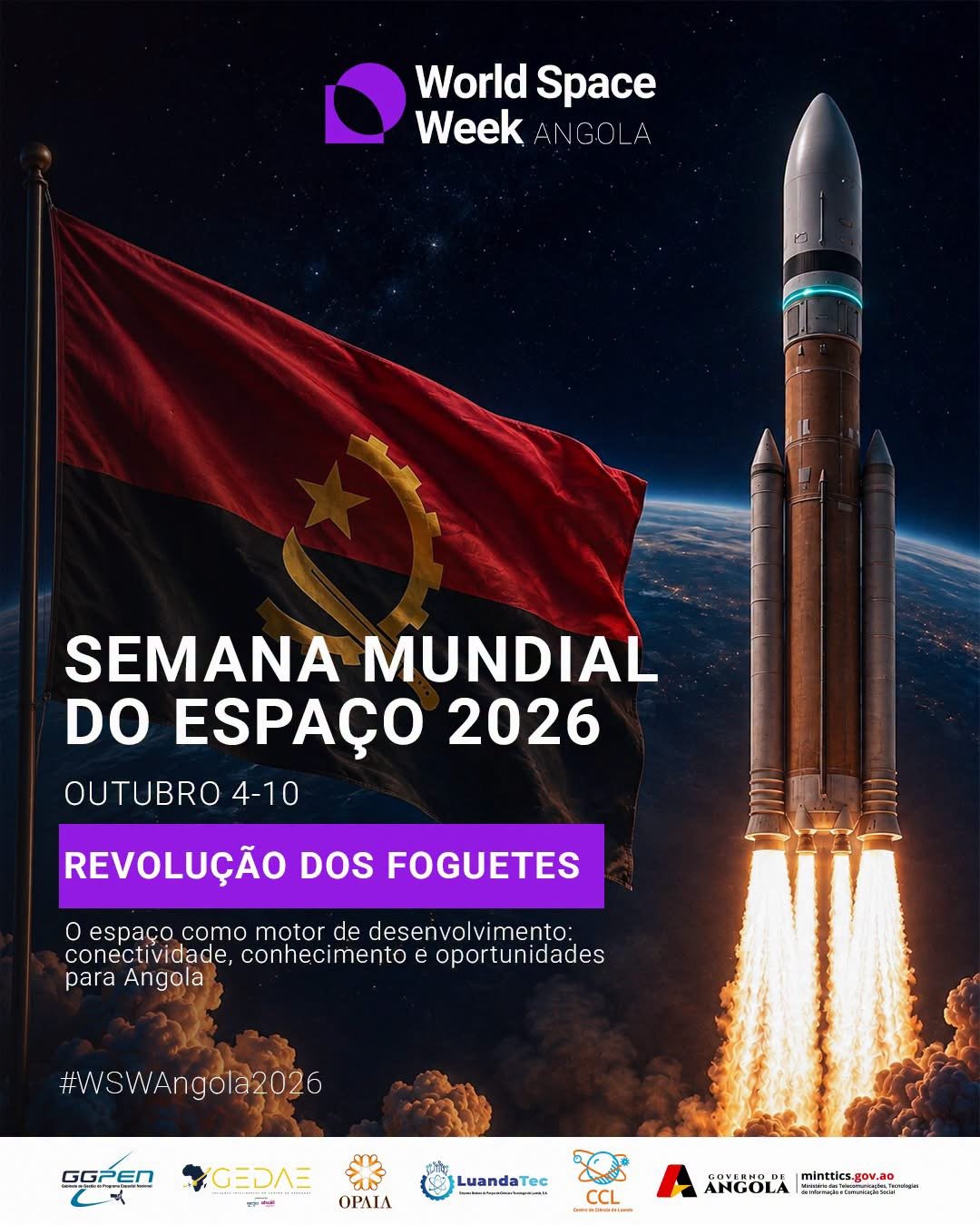 Angola prepara-se para mais uma Semana Mundial do Espaço